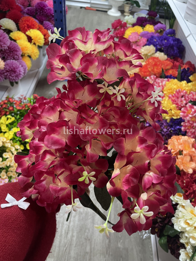 Букет гортензии 7в 50см 180-1  